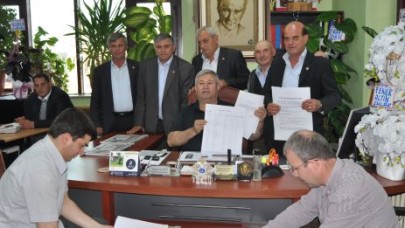 Silivrili muhtarlar 2B’ler için Ankara’da