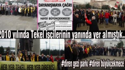 Her türlü zorbalığın karşısındayız..!