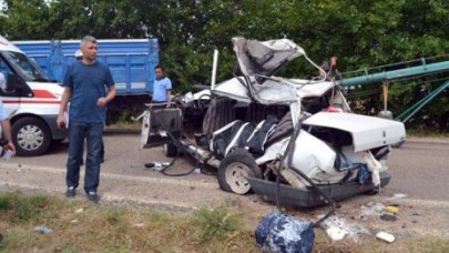 Silivri'de trafik kazası: 4 ölü, 1 yaralı