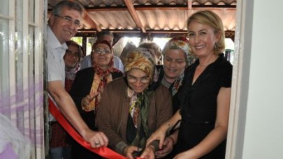 Ev hanımlarına başkan desteği