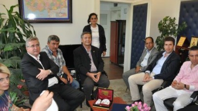 Kara komşu ilçe festivalinin açılışında