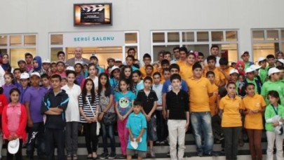 Geleceğin çizerleri, sergi açtı