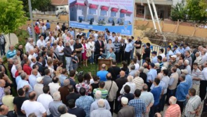 Ortaköy Düğün Salonu’nun temeli atıldı