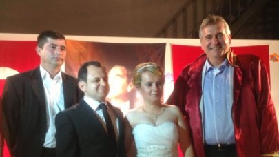 BAŞKANIN NİŞAN VE NİKAH MESAİSİ