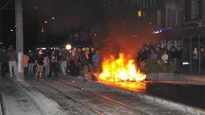 Eskişehir'de biber gazlı gece