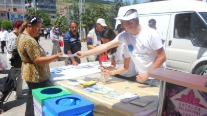 Çatalca Belediyesi geri dönüşüme teşvik ediyor