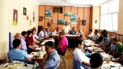 Festival öncesi buluştular