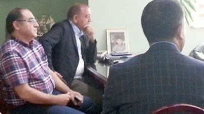 Tekin’den Korkmaz’a taziye ziyareti