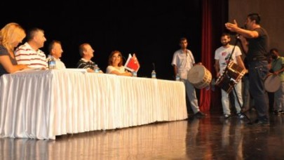 Yetenekli davulcular seçildi