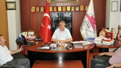 SEZON ÖNCESİ BAŞKAN CEM KARA’YA ZİYARET