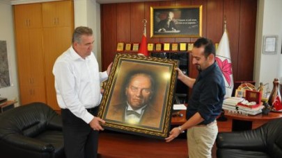 Kara'ya Atatürk Portresi