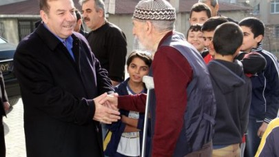 KADIOĞLU YAŞLI ÇİFTE MİSAFİR OLDU