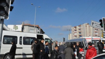 HASTANE DÖÜŞÜNDE KAZA!