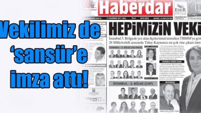 Kaynarca’da ‘sansür’e imza attı!