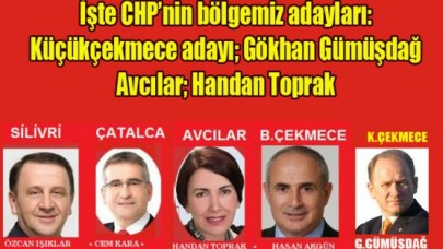 İŞTE CHP ADAYLARI