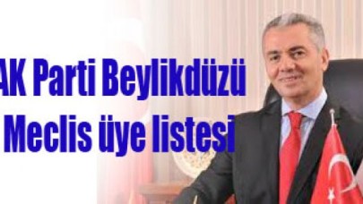 AK Parti Beylikdüzü Meclis üye listesi