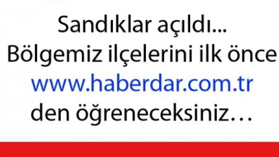 Yerel seçim sonuçları ilk önce www.haberdar.com.tr de…