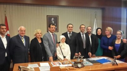 Vehbi Orakçı’dan İmamoğlu’na ziyaret