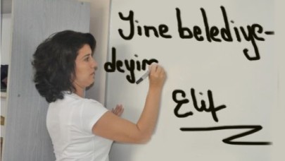 Elif Bilici yeniden belediyede