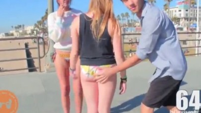 Sosyal deney bahanesi ile 100 kalça ellemek!