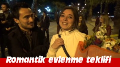 Romantik evlenme teklifi