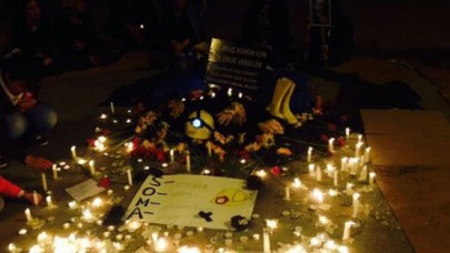 Soma'da Ölen İşçiler İçin Toplandılar