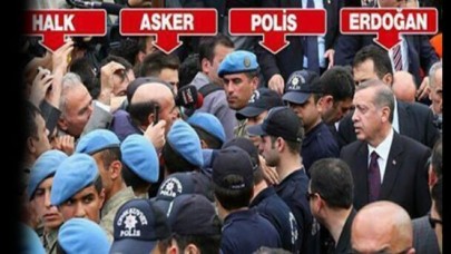 BAŞBAKAN SÜPERMARKETE SIĞINDI