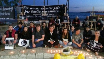 CHP Büyükçekmece Gençlik Kolları’ndan sessiz SOMA eylemi