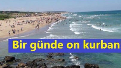 Bir günde on kurban!