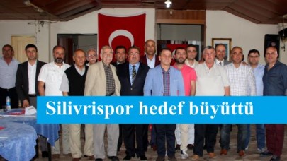 Silivrispor hedef büyüttü