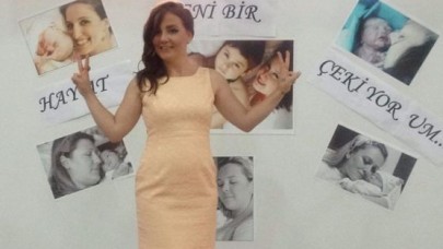 SERGİSİNİN GELİRİNİ 4 ÇOCUK ANNESİNE BAĞIŞLADI