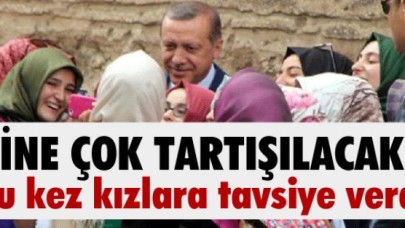 Bu kez kızlara mesaj verdi