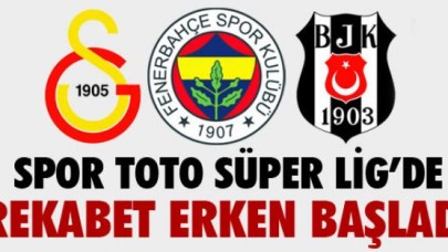 Rekabet erken başladı