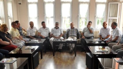 Başkan Akgün’e nezaket ziyareti