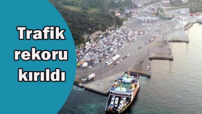 Trafik rekoru kırıldı