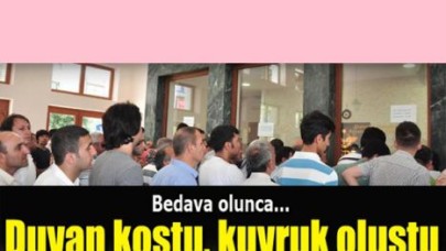 Bedava bilete hücum