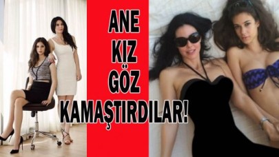 Defne Samyeli kızıyla tatilde