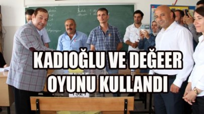 Kadıoğlu ve Değer oyunu kullandı