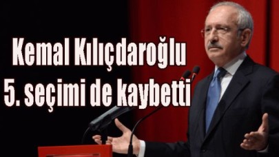 Kemal Kılıçdaroğlu 5. seçimini kaybetti
