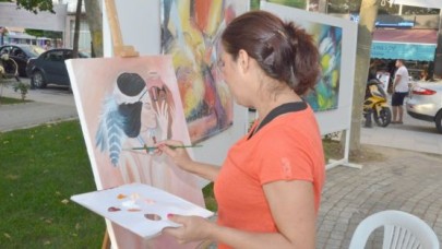 Sanatla dolu Sanat Parkı
