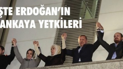 İŞTE ERDOĞAN'IN KÖŞK YETKİLERİ