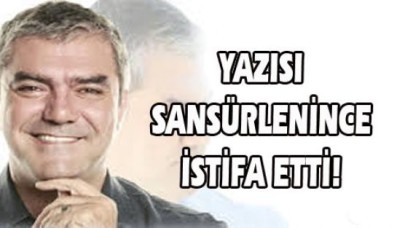 Yılmaz Özdil istifa etti!