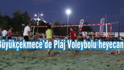 Büyükçekmece’de Plaj Voleybolu heyecanı