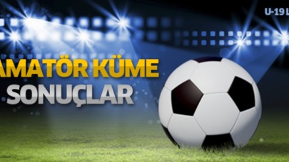 AMATÖR FUTBOLDA HAFTANIN SONUÇLARI....