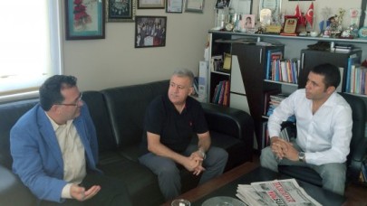 Basın bürosundan basın organlarına ziyaret