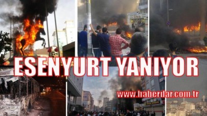 Protestocu Grup Esenyurt'u Savaş Alanına Çevirdi