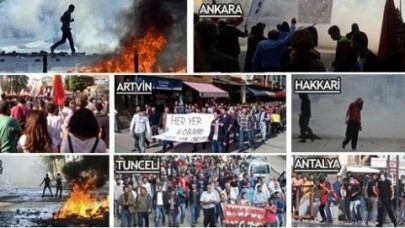 Kobani ateşi Türkiye'yi sardı: 9 ölü, çok sayıda yaralı