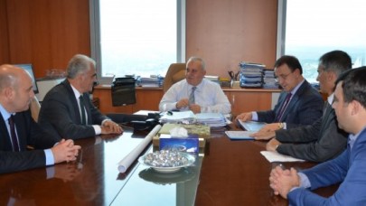 IŞIKLAR’DAN İSKİ GENEL MÜDÜRÜ’NE ZİYARET