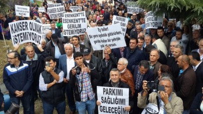 Yüksek Gerilim Hattı protestosu sürüyor...