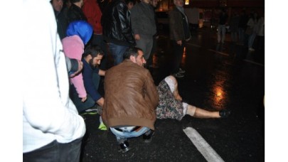 VİCDANSIZ SÜRÜCÜ ÇARPIP KAÇTI